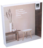 ARTI CASA BIJZETTAFEL ROND HOUT/WIT - Tuincentrum Lopik
