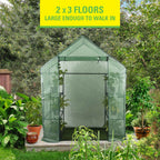 KINZO GREENHOUSE WALK-IN 143X73X195CM - Tuincentrum Lopik