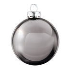 ARTI CASA KERSTBALLEN GLAS ZILVER 6 STUKS Ø8CM - Tuincentrum Lopik