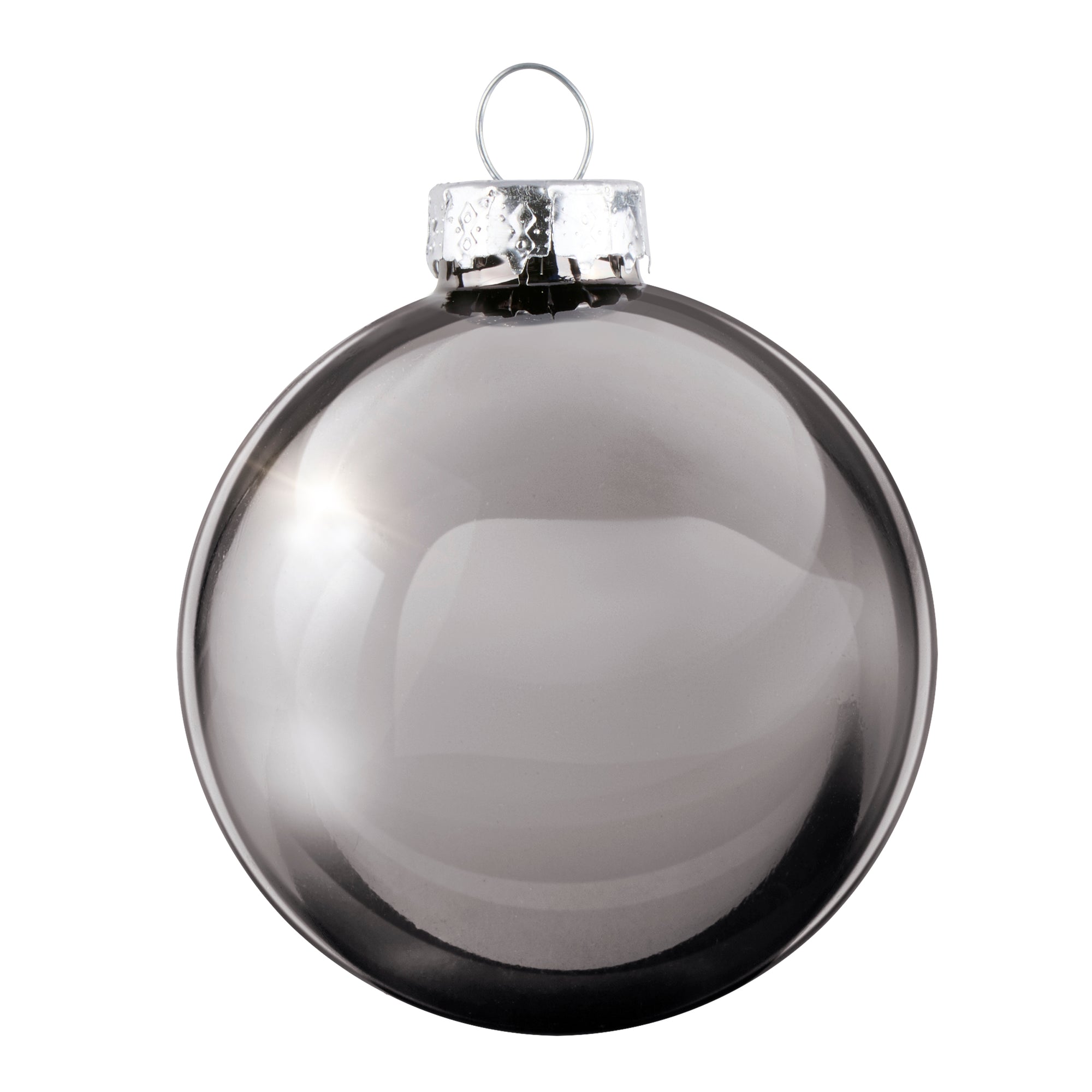 ARTI CASA KERSTBALLEN GLAS ZILVER 6 STUKS Ø8CM - Tuincentrum Lopik