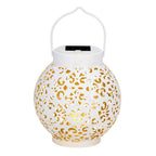 ARTI CASA SOLAR LANTERN WHITE Ø14,5 CM - Tuincentrum Lopik