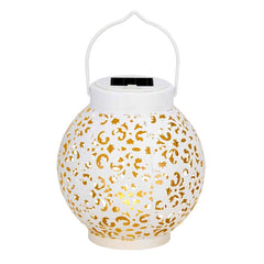 ARTI CASA SOLAR LANTERN WHITE Ø14,5 CM - Tuincentrum Lopik