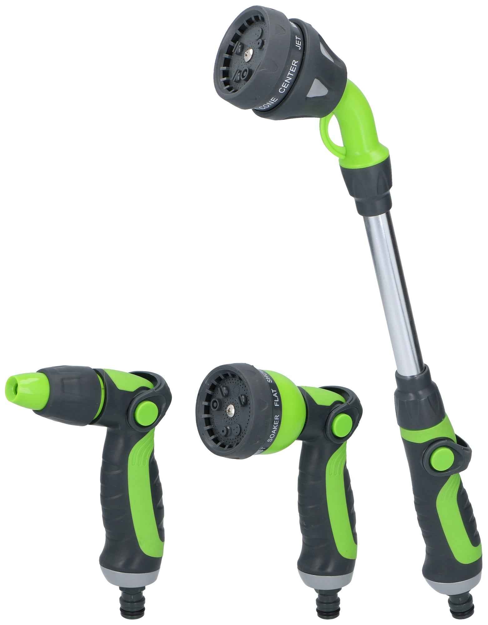 KINZO SPUITPISTOOL SET SOFT HANDLE 3-DELIG - Tuincentrum Lopik