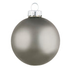 ARTI CASA KERSTBALLEN GLAS ZILVER 6 STUKS Ø8CM - Tuincentrum Lopik