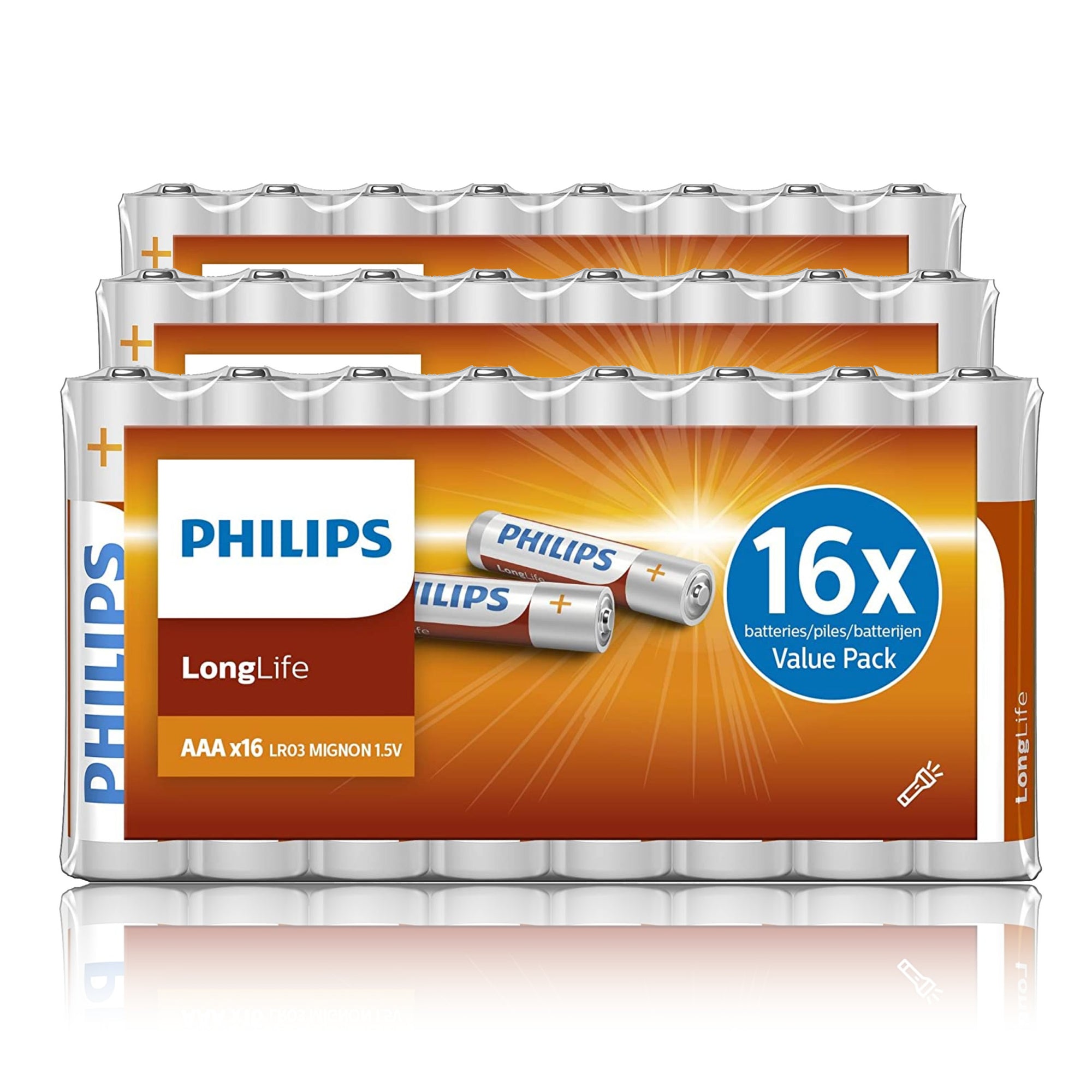 PHILIPS BATTERIJEN AAA 48 STUKS - Tuincentrum Lopik