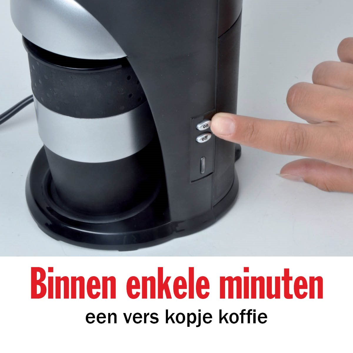 ALL RIDE KOFFIEZETAPPARAAT 12V 170W  KOFFIEPADMACHINE VOOR IN DE AUTO - Tuincentrum Lopik