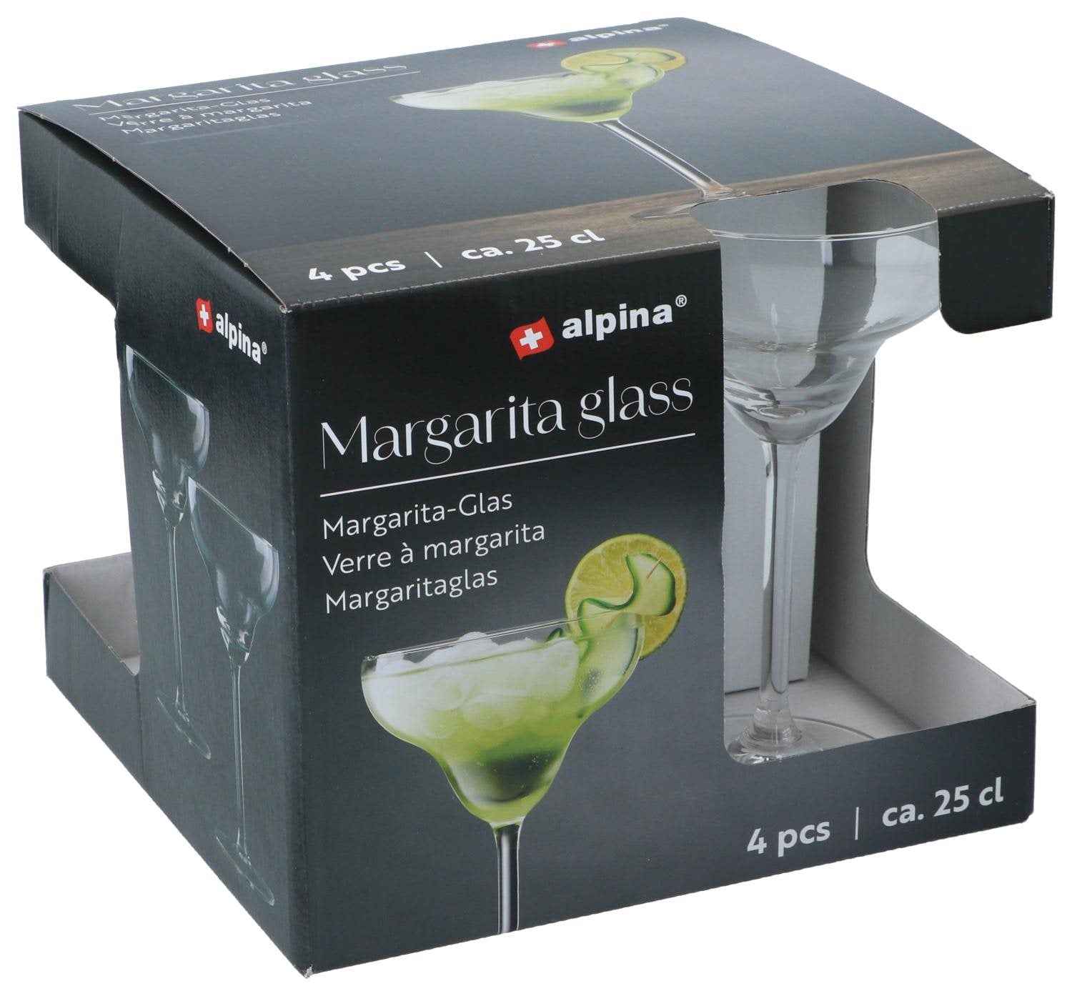 ALPINA MARGARITA GLAZEN 250 ML 4-DELIG - Tuincentrum Lopik