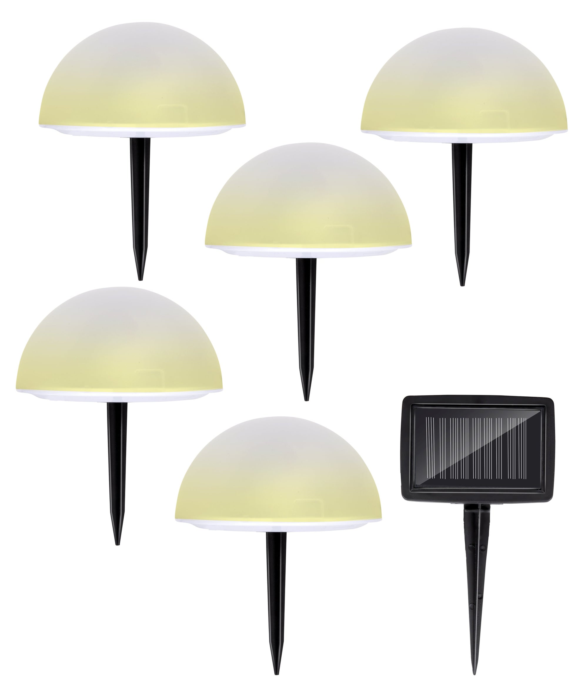 GRUNDIG SOLAR TUINSPOT Ø15 CM SET VAN 5 - Tuincentrum Lopik