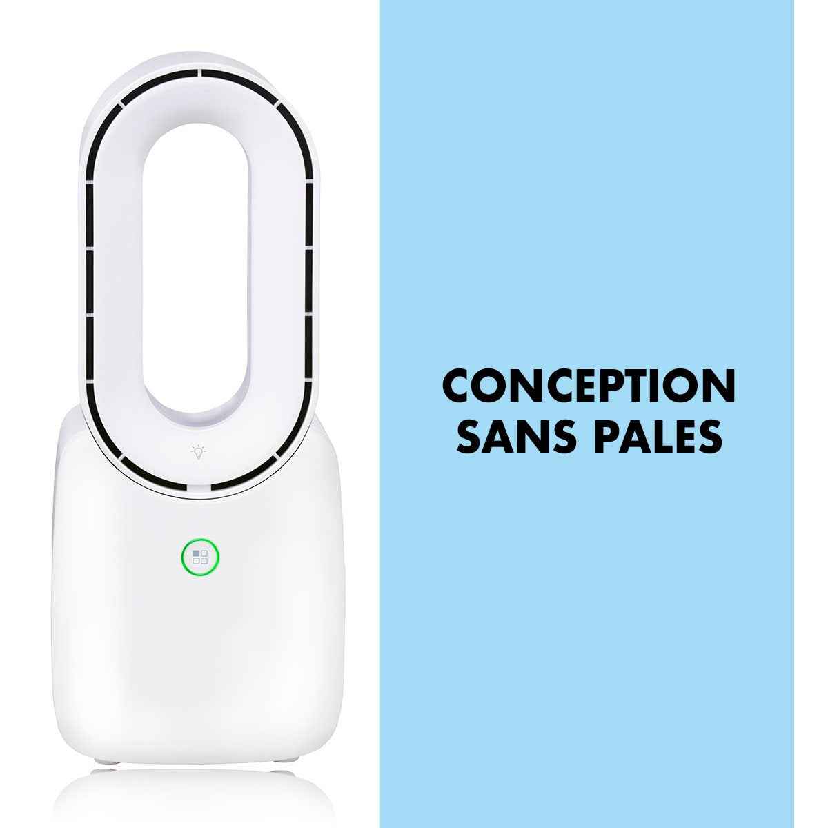 LIFETIME AIR TAFELVENTILATOR BLADELESS USB - Tuincentrum Lopik
