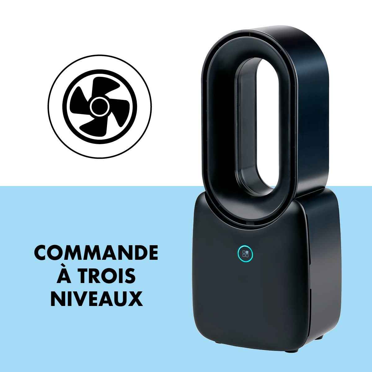LIFETIME AIR FAN TABLE BLADELESS USB - Tuincentrum Lopik