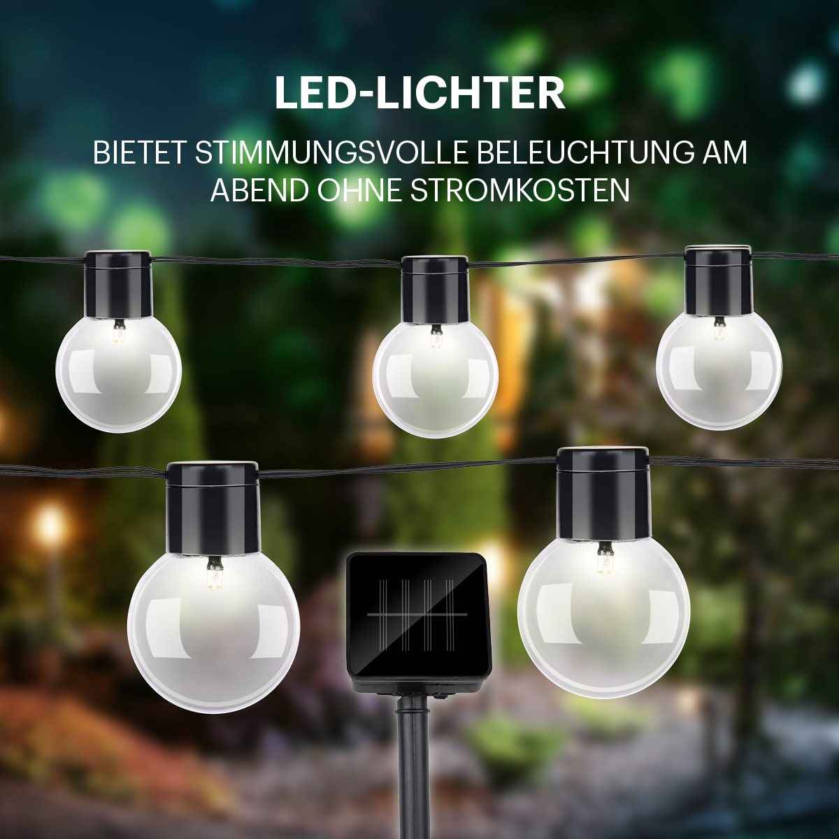 GRUNDIG SOLAR LICHTSNOER 4,85 M - Tuincentrum Lopik