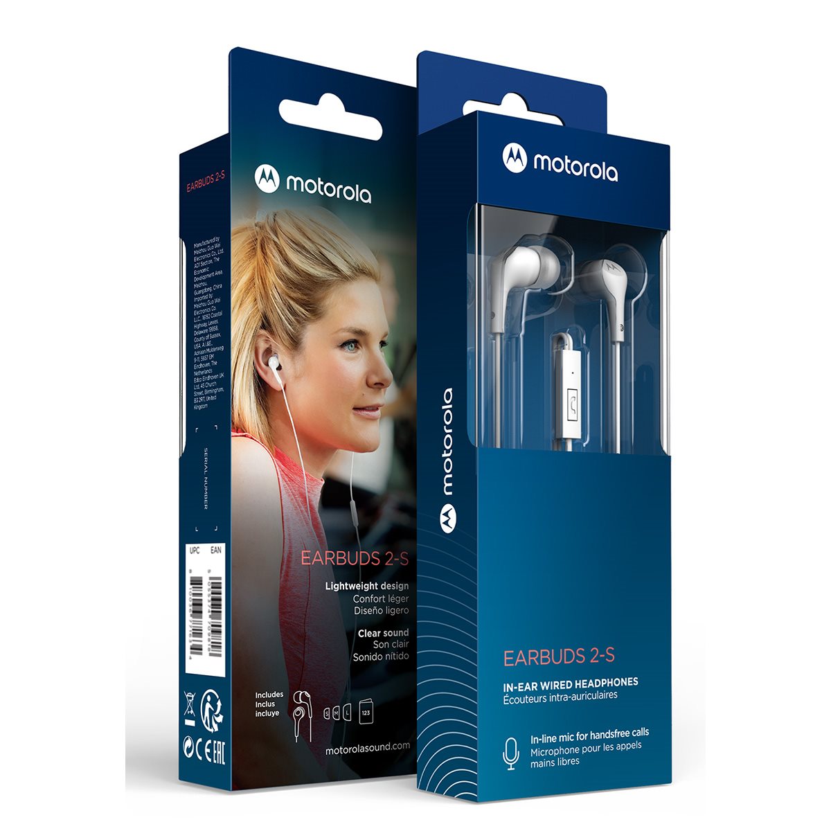 MOTOROLA EARPHONE EARBUDS 2-S WHT - Tuincentrum Lopik