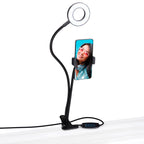 GRUNDIG SELFIE STUDIO RINGLAMP 2-IN-1 MET TAFELKLEM 24 LED - Tuincentrum Lopik