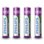 PHILIPS BATTERIJ AAA 4 STUKS OPLAADBAAR - Tuincentrum Lopik