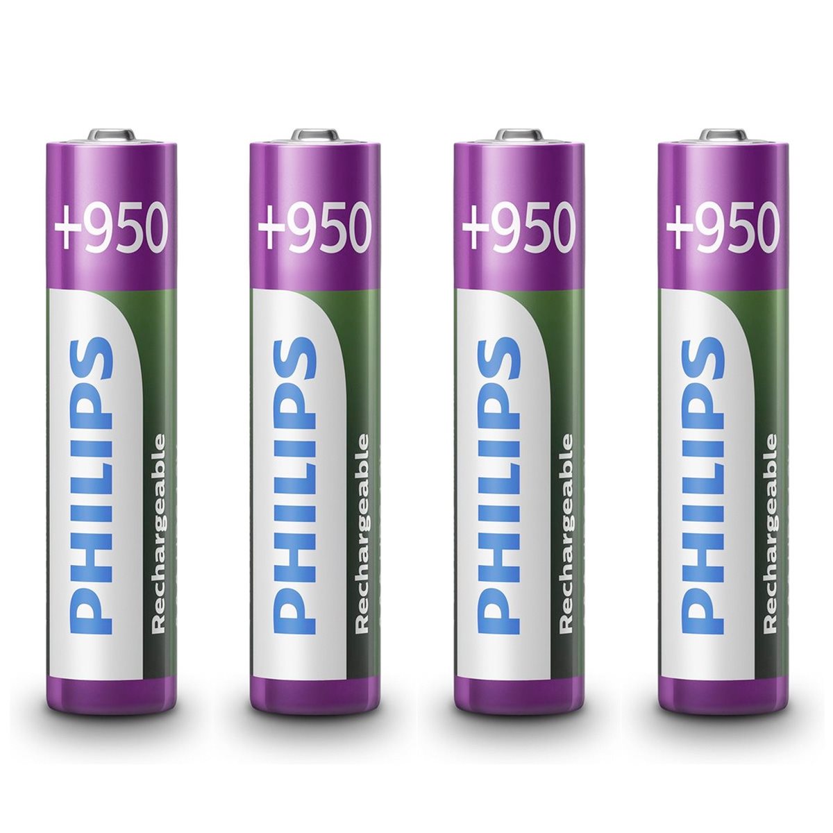 PHILIPS BATTERIJ AAA 4 STUKS OPLAADBAAR - Tuincentrum Lopik