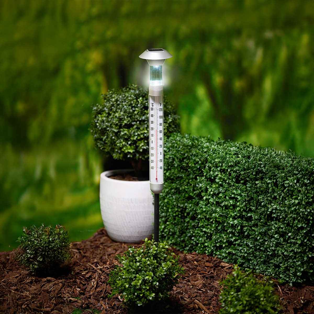 GRUNDIG SOLAR THERMOMETER LED 2-IN-1 - Tuincentrum Lopik