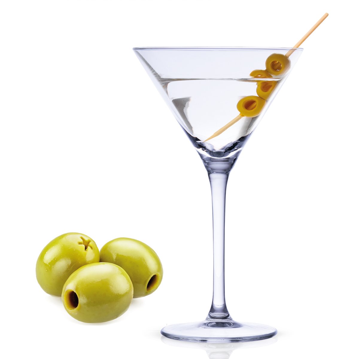 Martini Glazen 220Ml 4Pc