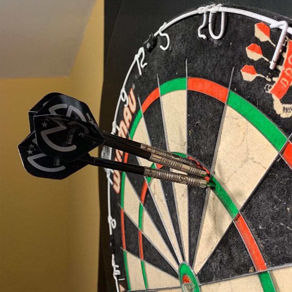 MASTERDARTS DARTBORD STARTERSSET 45CM MET 6 PIJLTJES - Tuincentrum Lopik