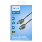 PHILIPS HDMI KABEL 4K UHD 2160P 1,5 METER SWV5610G - Tuincentrum Lopik