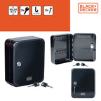 BLACK+DECKER SLEUTELKAST 20 SLEUTELS 16X20X7,5CM MET SLOT - Tuincentrum Lopik
