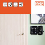 BLACK+DECKER SLEUTELKAST 20 SLEUTELS 16X20X7,5CM MET SLOT - Tuincentrum Lopik