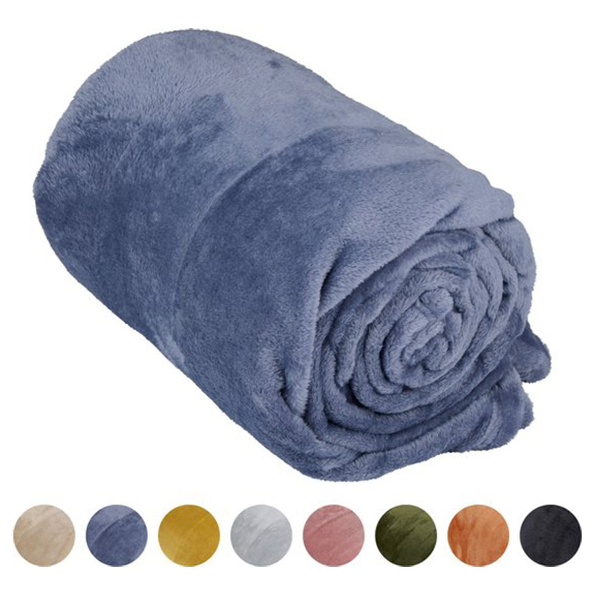 ARTI CASA PLAID FLANNEL BLAUW - Tuincentrum Lopik