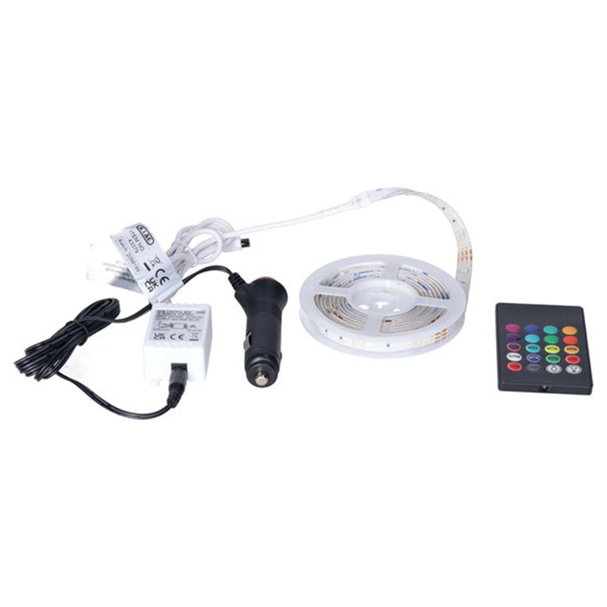ALL RIDE LED STRIP 2 METER 60 LED RGB 16 KLEUREN MET AFSTANDSBEDIENING - Tuincentrum Lopik