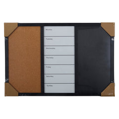 ARTI CASA PLANBORD COMBO 3-IN-1 KRIJTBORD WHITEBOARD PRIKBORD 60X40CM - Tuincentrum Lopik