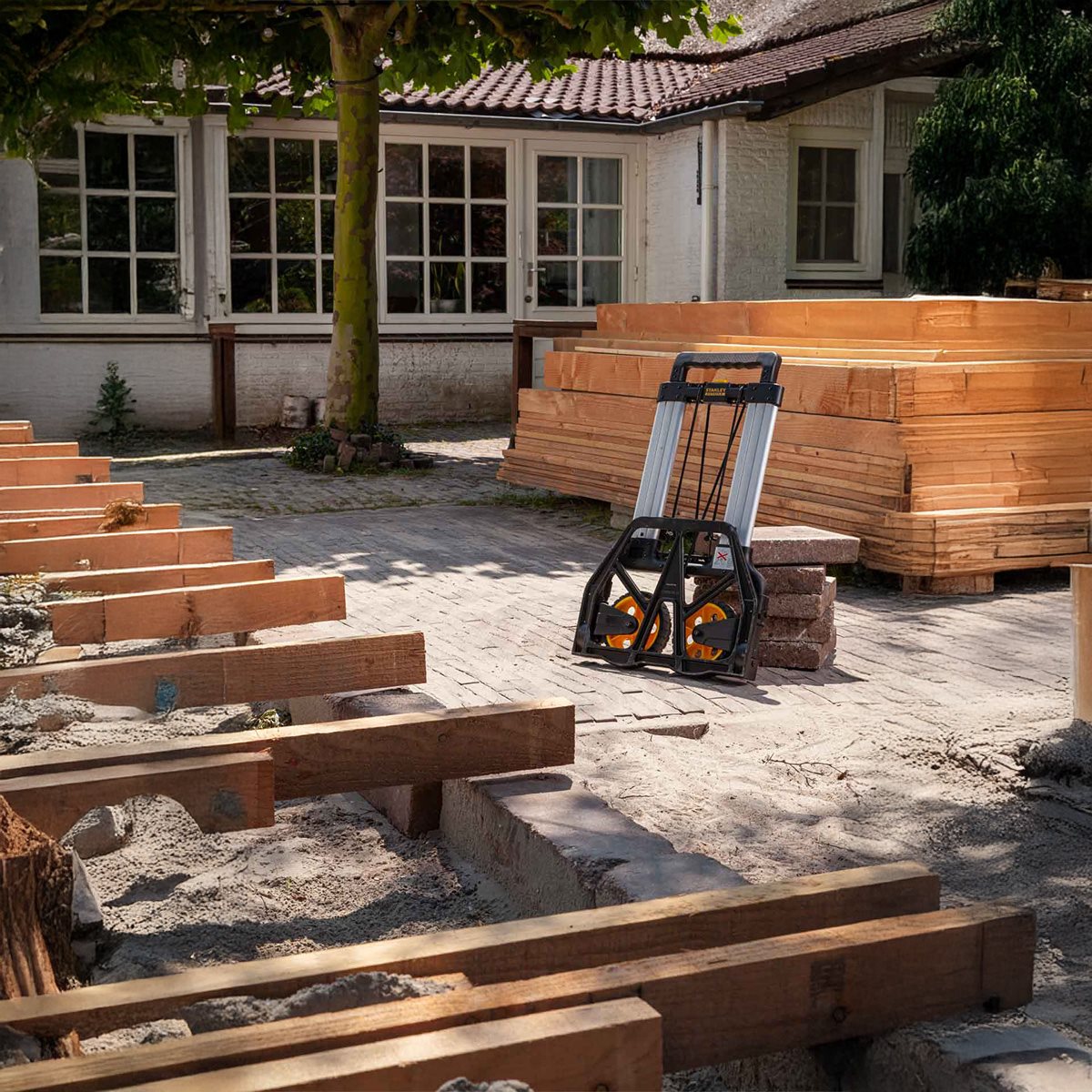 STANLEY HAND TRUCK FOLDABLE 125KG - Tuincentrum Lopik