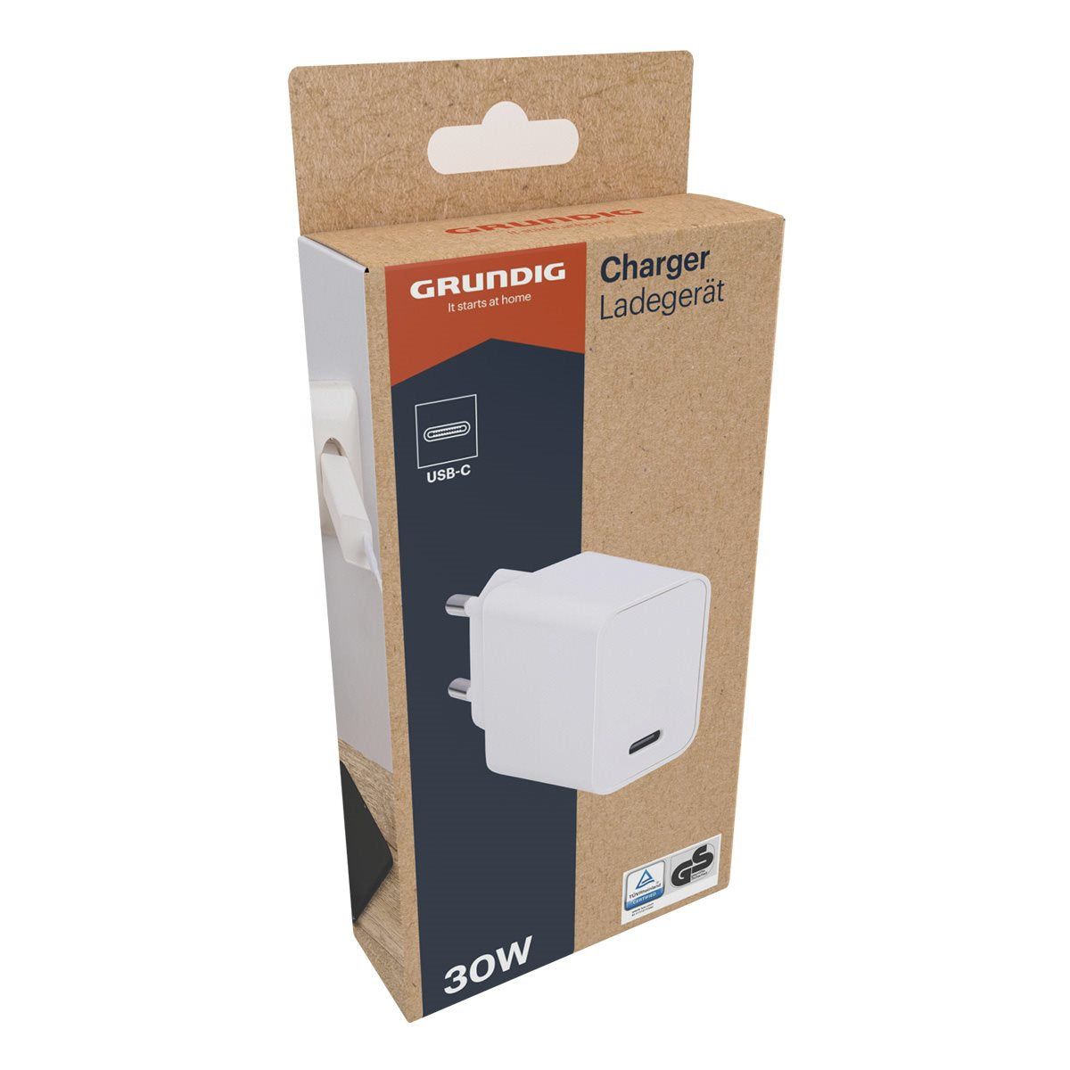 GRUNDIG WANDLADER 230V 30W USB-C - Tuincentrum Lopik
