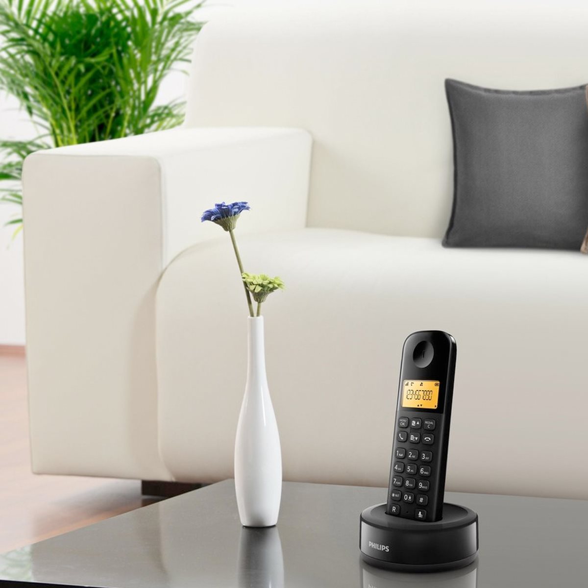 PHILIPS D2601B/01 DRAADLOZE DECT TELEFOON MET LUIDSPREKER - Tuincentrum Lopik