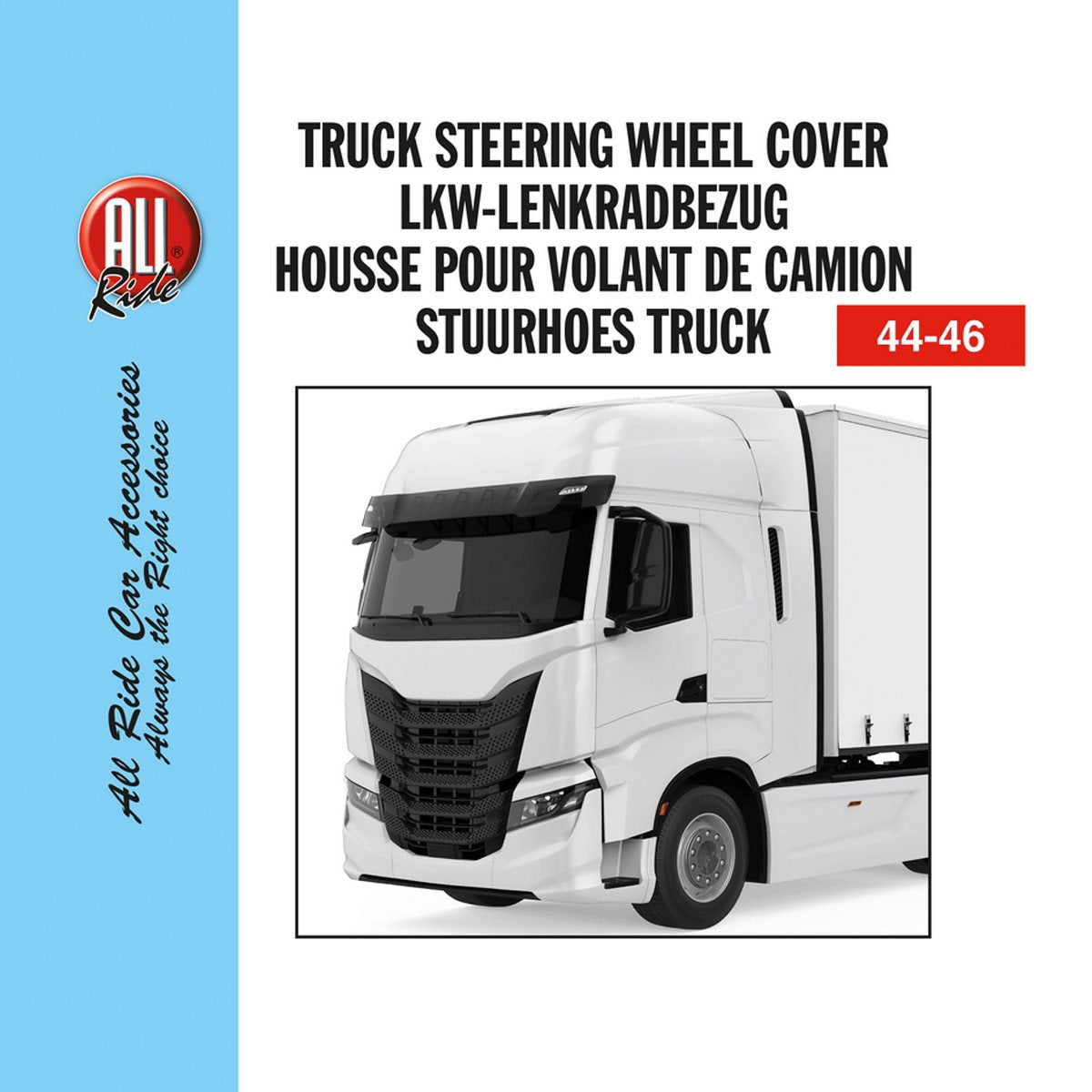 ALL RIDE STUURHOES VRACHTWAGEN 44-46CM KUNSTLEER BLAUW - Tuincentrum Lopik