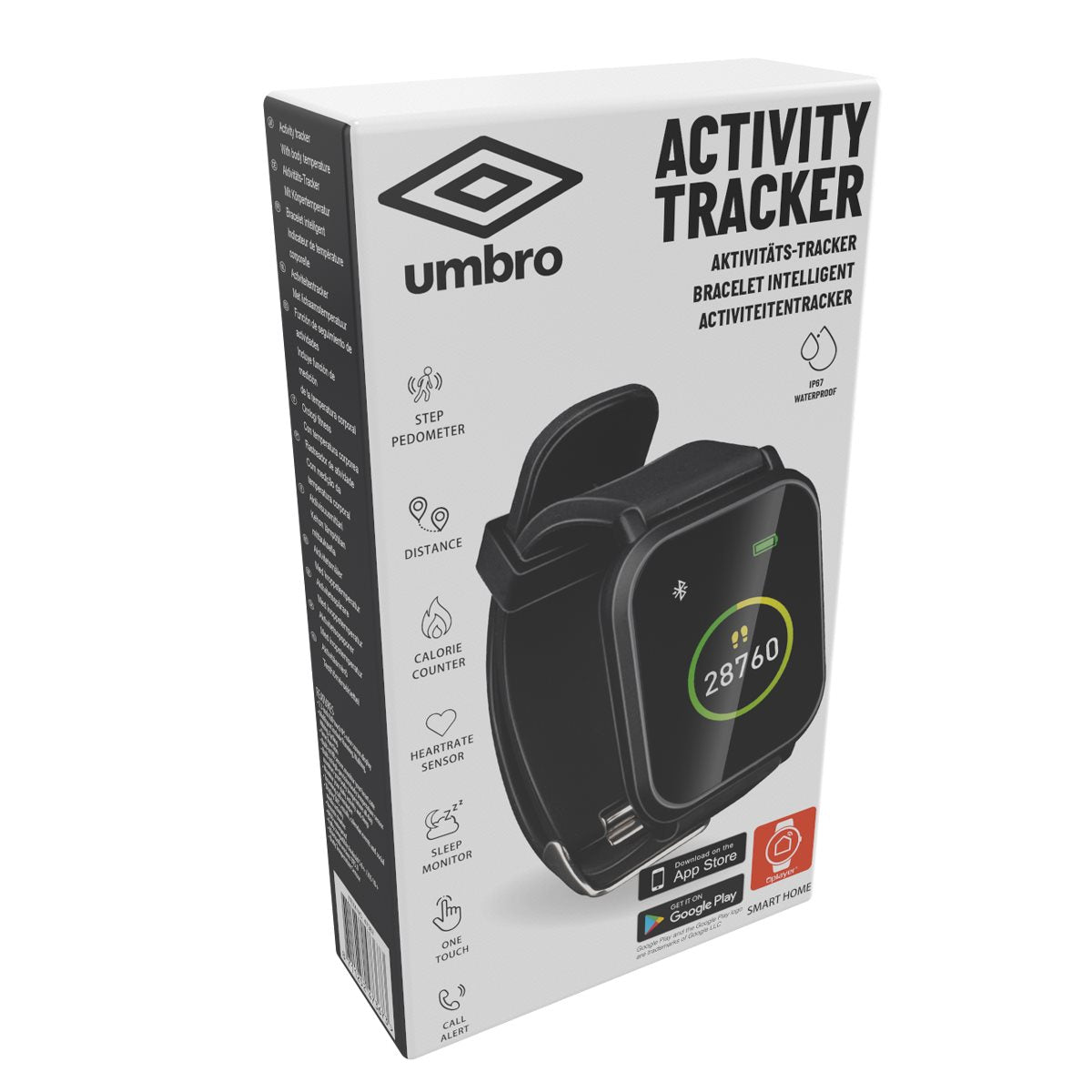 UMBRO ACTIVITY TRACKER SMARTWATCH FULL TOUCH 1.3 INCH - Tuincentrum Lopik