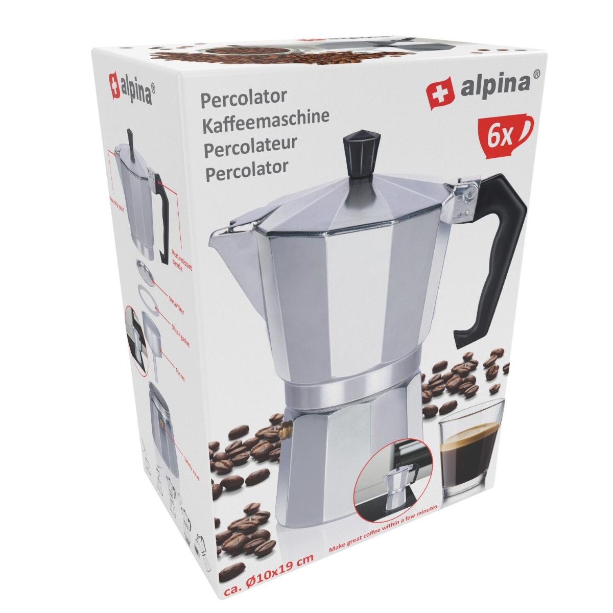 ALPINA PERCOLATOR 300ML - Tuincentrum Lopik