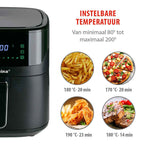 ALPINA AIR FRYER 6L 1600W - Tuincentrum Lopik
