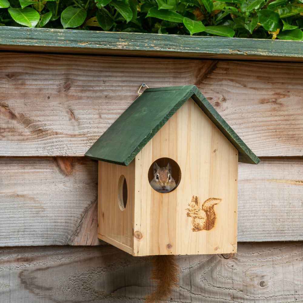 LIFETIME GARDEN EEKHOORNHUISJE 25X26X28CM - Tuincentrum Lopik