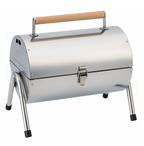 ALPINA BARBECUE PORTABLE HOUTSKOOL ROESTVRIJ STAAL 37X35CM - Tuincentrum Lopik