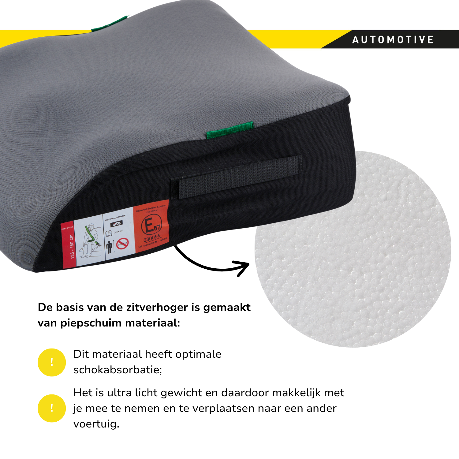 DUNLOP ZITVERHOGER KINDERAUTO GRIJS - Tuincentrum Lopik