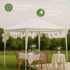 KINZO GAZEBO PARTYTENT 3X3X2,5M - Tuincentrum Lopik