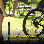 DUNLOP STAANDE FIETSPOMP 65CM MET MANOMETER - Tuincentrum Lopik