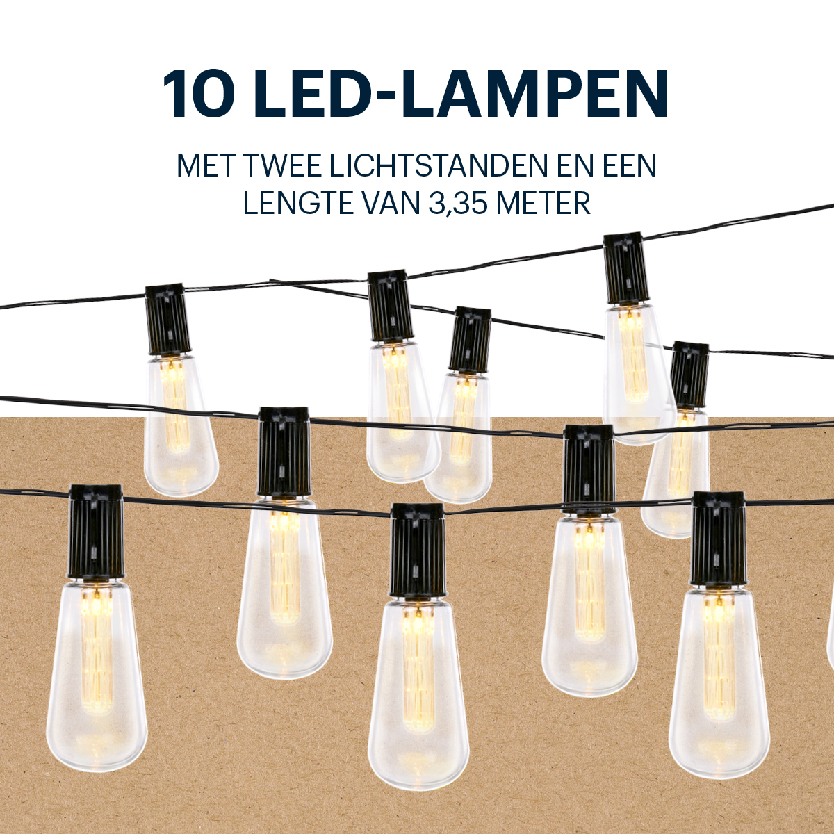GRUNDIG SOLAR LICHTSNOER 3,35 M - Tuincentrum Lopik