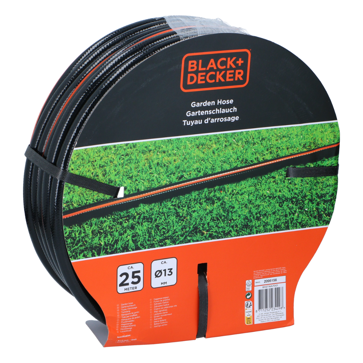 BLACK+DECKER TUINSLANG Ø13MM X 25M PVC - Tuincentrum Lopik