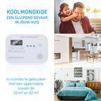 GRUNDIG KOOLMONOXIDEMELDER 85DB - 10 JAAR BATTERIJ - Tuincentrum Lopik
