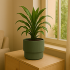 BLOEMPOT KUNSTSTOF GROEN 40 X 38 CM - Tuincentrum Lopik