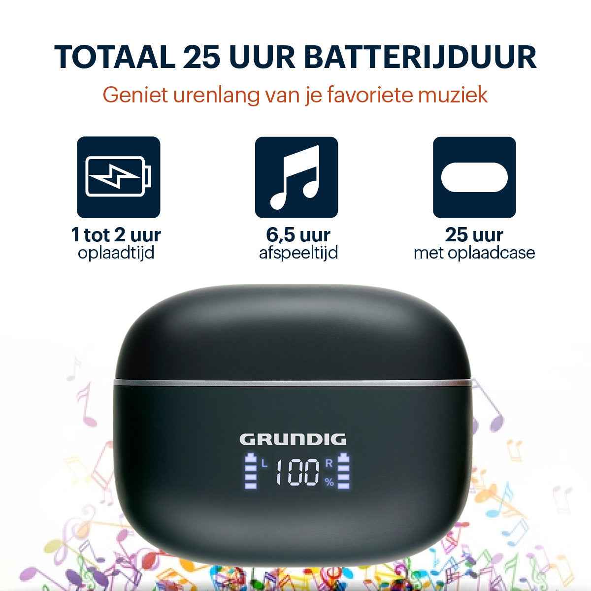 GRUNDIG DRAADLOZE OORDOPJES - Tuincentrum Lopik