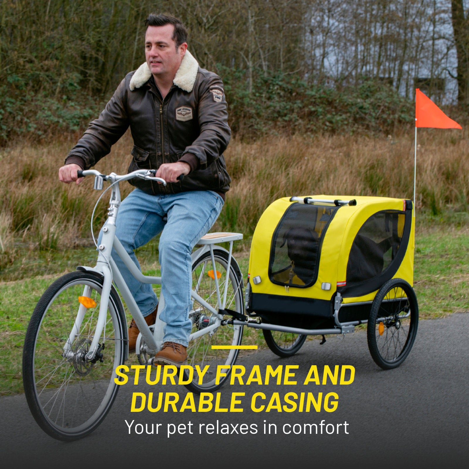 DUNLOP HONDEN FIETSKAR OPVOUWBAAR - Tuincentrum Lopik