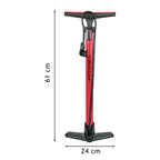 DUNLOP FIETSPOMP ZWART/GRIJS - Tuincentrum Lopik
