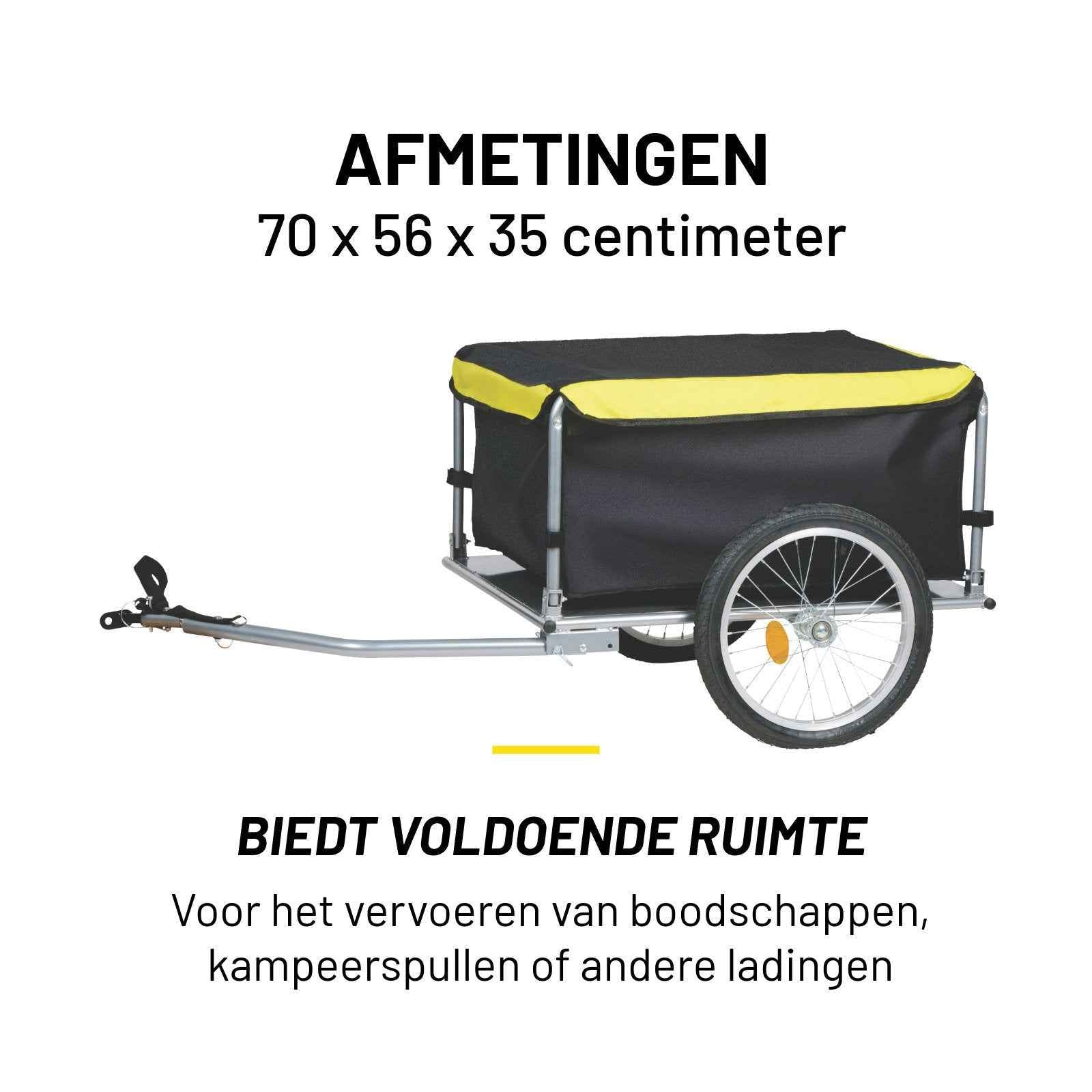 DUNLOP FIETSAANHANGER 70X56X35CM - Tuincentrum Lopik