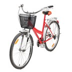 DUNLOP FIETSMAND STUUR - 22 LITER - AFNEEMBAAR - METAAL - ZWART - Tuincentrum Lopik