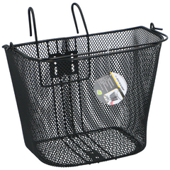 DUNLOP FIETSMAND STUUR - 22 LITER - AFNEEMBAAR - METAAL - ZWART - Tuincentrum Lopik